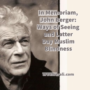 

John Berger is photographed looking into the  middle distance to the right.  Photo by Antonio Marín Segovia .
License: CC BY NC ND 2.0